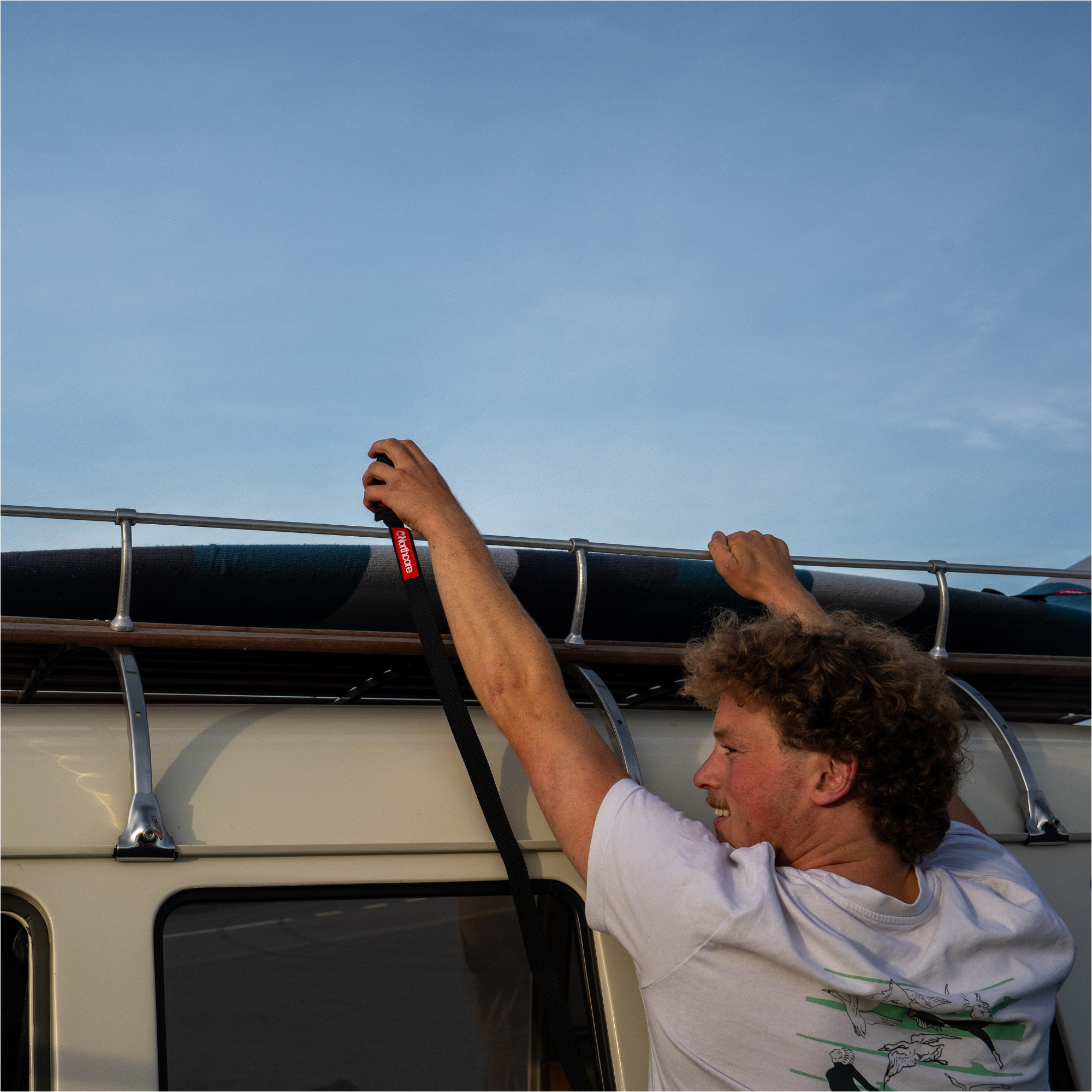 2026 Northcore Roof Rack Straps / Tie Downs 3.6M NOCO22 - Black
